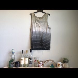 Vans Multicolored striped 3 tone colored tank top